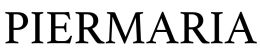Logo Pier Maria
