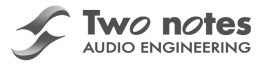 Logo Two Notes Audio Engineering