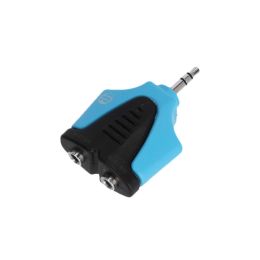 Adam Hall 4 STAR AY MF3 MM3 BLU Line  Adaptador 2 minijack hembra a macho  