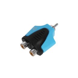 Adam Hall 4 STAR AY RF2 RM2 BLU Line Adaptador 2 RCA hembra a RCA macho  