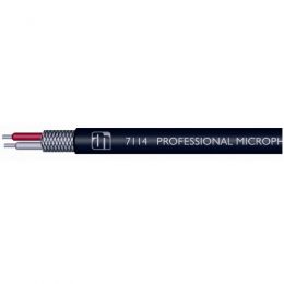 Adam Hall 7114 BLK (1 metro lineal) Cable de audio en rollo de 100 metros