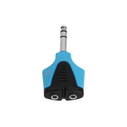 Adam Hall 4 STAR AY MF3 JM3 BLU LINE Adaptador Y 2 minijack hembra a jack macho   adam-hall_adaptador-mf3-jm3-imagen-2-thumb