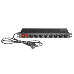 Adam Hall Rack PDU 16SS Regleta alimentación formato rack