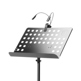 Adam Hall SMS 17 SET 1 Atril con lámpara LED