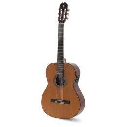 Admira Juanita EQ6 Zurda Guitarra clásica electrificada 