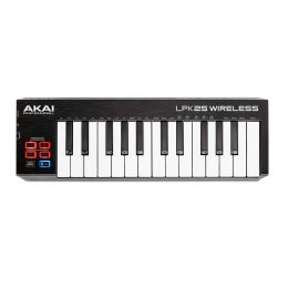 Akai Professional LPK25 Wireless Teclado MIDI compacto de 25 teclas con Bluetooth 