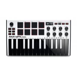 Akai Professional MPK Mini MK3 White Teclado controlador MIDI de 25 notas