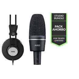 AKG C3000K72 Pack de micrófono C3000 + auriculares K72