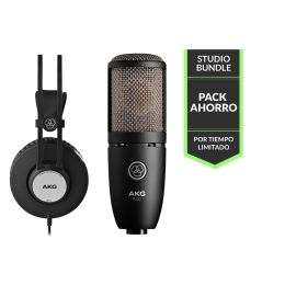 AKG P220K72 Pack de micrófono P220 + auriculares K72