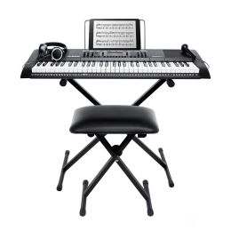 Alesis Harmony 61 Pack Teclado workstation con micrófono, auriculares, soporte de teclado y banqueta