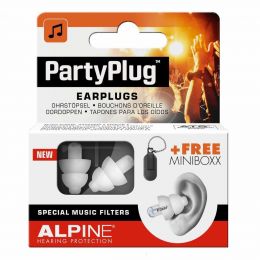 Alpine Hearing Protection Partyplug Blanco Tapones protectores para los oídos