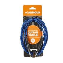 Armour GW10P  Cable de guitarra de 3 m acabado en tela