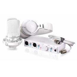 Arturia MiniFuse Recording Pack White Pack de estudio con interfaz de audio, auriculares y micrófono