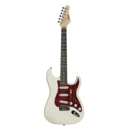 Austin AST100 Cr-wh Guitarra eléctrica tipo Strato