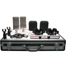 Austrian Audio OC818 Dual Set Plus Set con 2 micrófonos de condensador de gran diafragma