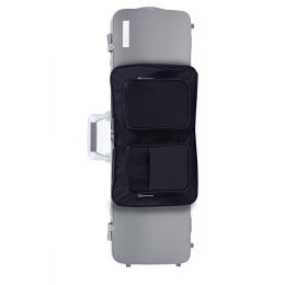 Bam Estuche de violín Panther Hightech rectangular con bolsa PANT2011XL 4/4 Gray Gris