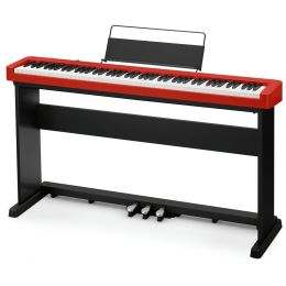 Casio CDP-S160 Set Rojo  Piano digital con soporte incluido
