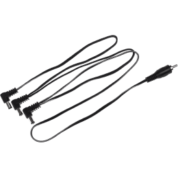 CIOKS SPECIAL FLEX BLACK - 3-Way Daisy Chain 50+30+30cm 1533 3-way daisy chain flex 50/30/30cm