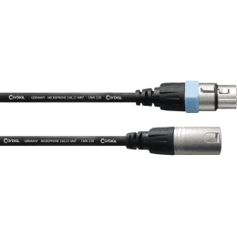Cordial CCM 1 FM Cable de micrófono XLR de 1 m