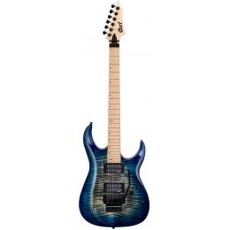 Cort X300 BLB Guitarra eléctrica de doble cutaway
