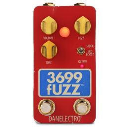 Danelectro 3699 Fuzz Pedal de efecto fuzz para guitarra eléctrica