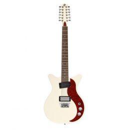 Danelectro 59X12 Vintage Cream Guitarra eléctrica de 12 cuerdas