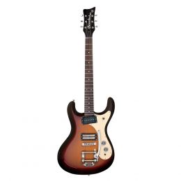 Danelectro 64 3TS Guitarra eléctrica de doble cutaway
