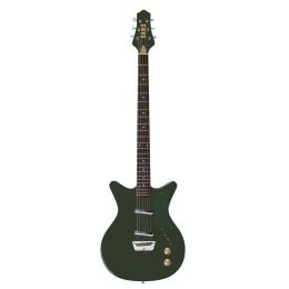 Danelectro DAN 0. Cool Baritone -green Guitarra eléctrica retro