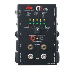 DBX CT2 Comprobador de cables 