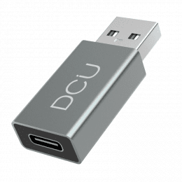 DCU Tecnologic Adaptador USB 3.0 a USB TIPO C Para carga o sincronización