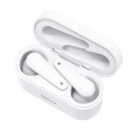 DCU Tecnologic Earbuds Bluetooth Ultraligeros Confortables Blanco