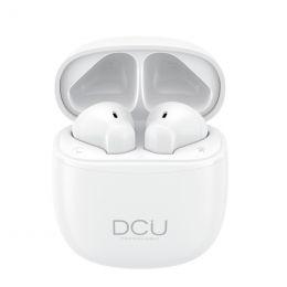 DCU Tecnologic Auriculares Mini Mate Bluetooth 5.1 blanco Mini Auriculares Bluetooth v5.1 con Touch Control