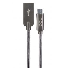 DCU Tecnologic Conexión USB a Micro USB Pure Metal 1m