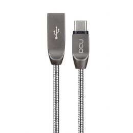 DCU Tecnologic Conexión USB – USB Tipo Pure Metal 1m