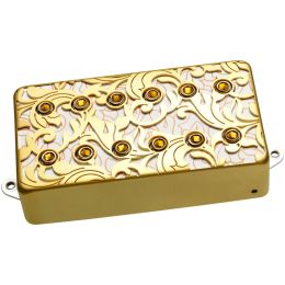 DiMarzio UtoPIA Bridge ''F-spaced''Satin Gold/WhiteDP289FSGW