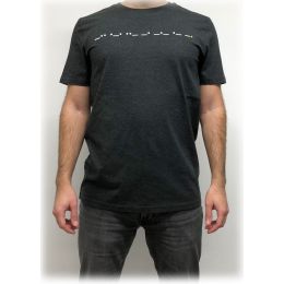 Drunkat T-Shirt Dark Grey M Camiseta de manga corta de diseño exclusivo