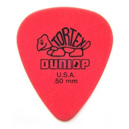Dunlop Púa Player Tortex Standard 0,50mm Púa para guitarra eléctrica y acústica
