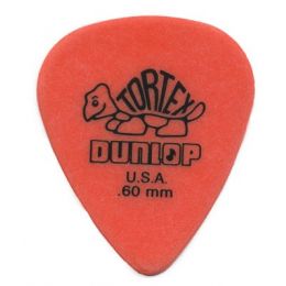Dunlop Púa Player Tortex Standard 0,60mm Púa para guitarra eléctrica y acústica