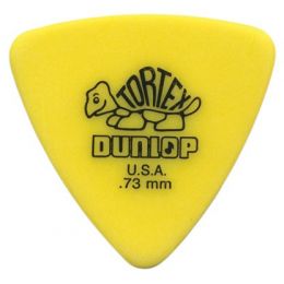 Dunlop Púa Player Tortex Triangle 0,73mm Púa para bajo eléctrico y acústico