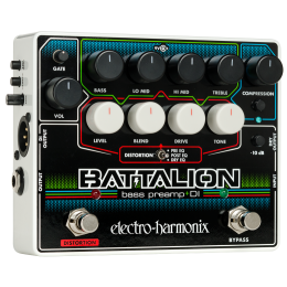 Electro-Harmonix Battalion Pedal preamp y DI para bajo