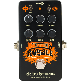 Electro-Harmonix Bender Royale Black Pedal pitch shifter