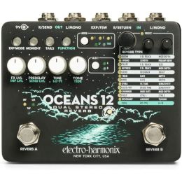 Electro-Harmonix Oceans 12 (B-Stock) Pedal de efectos Dual Stereo Reverb