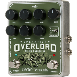 Electro-Harmonix Operation Overlord Pedal overdrive
