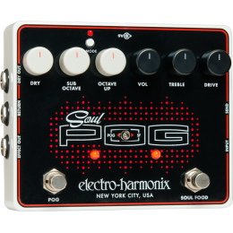 Electro-Harmonix Soul POG Pedal octavador con overdrive