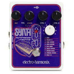 Electro-Harmonix SYNTH9  (B-Stock) Pedal de emulación de sintetizador para guitarra eléctrica y bajo