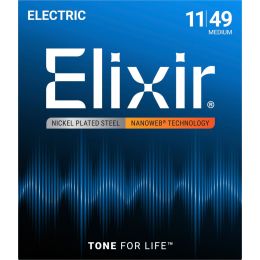 Elixir strings JUEGO ELÉCTRICA NANOWEB M 11-49