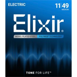 Elixir strings JUEGO ELÉCTRICA POLYWEB M 11-49