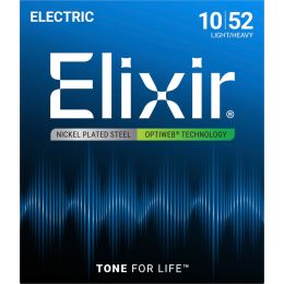 Elixir strings Juego Eléctrica Optiweb LH 10-52