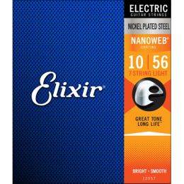 Elixir strings Nanoweb 12057 10-56 7 cuerdas Juego de cuerdas para guitarra eléctrica