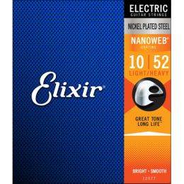 Elixir strings Nanoweb 12077 10-52 Juego de cuerdas para guitarra eléctrica
